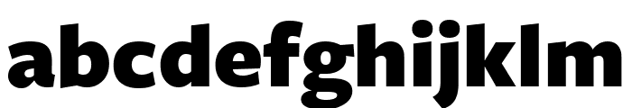 FreightSans Pro Black Font LOWERCASE
