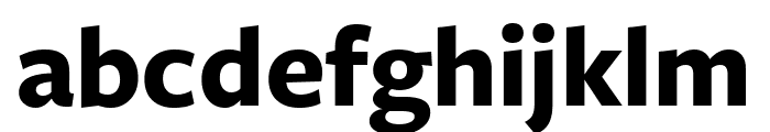 FreightSans Pro Bold Font LOWERCASE