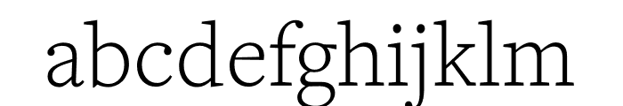 FreightText Pro Light Font LOWERCASE