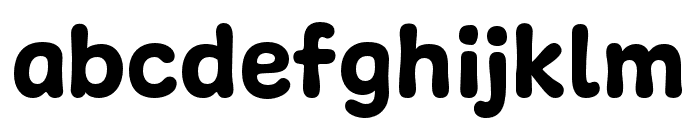 Freude Regular Font LOWERCASE