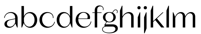 Fromage Regular Font LOWERCASE