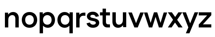 Fustat Bold Font LOWERCASE