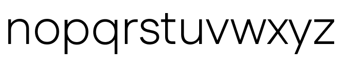 Fustat Light Font LOWERCASE