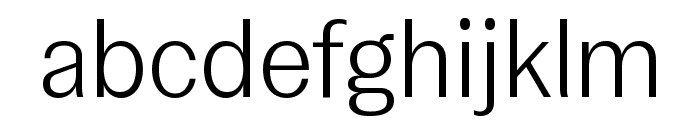 Gal Gothic Variable Light Font LOWERCASE