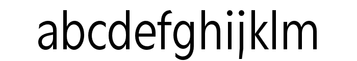 Gamay Narrow Light Font LOWERCASE