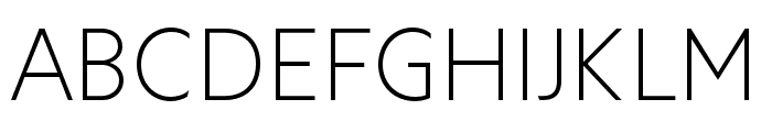 Gamay Thin Font UPPERCASE