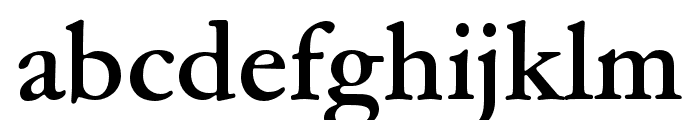 Garamond ATF Subhead Bold Font LOWERCASE