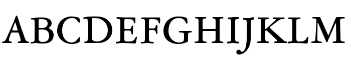 Garamond ATF Subhead Medium Font UPPERCASE