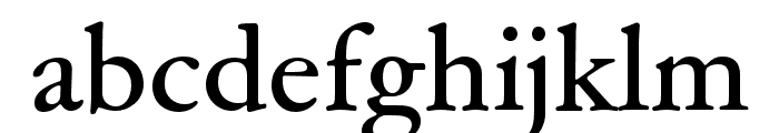 Garamond ATF Subhead Medium Font LOWERCASE