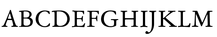 Garamond ATF Subhead Regular Font UPPERCASE