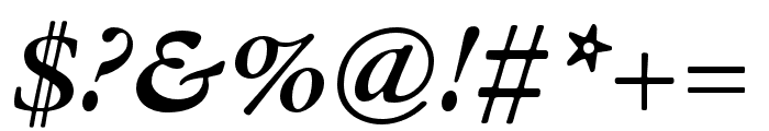 Garamond ATF Text Bold Italic Font OTHER CHARS