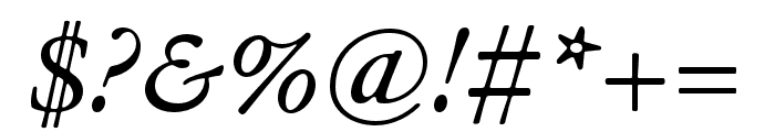 Garamond ATF Text Italic Font OTHER CHARS