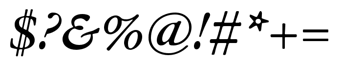 Garamond ATF Text Medium Italic Font OTHER CHARS