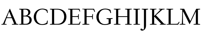 GaramondFBText Regular Font UPPERCASE