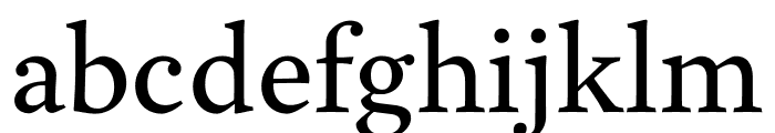 Garvis Pro Regular Font LOWERCASE