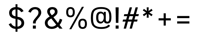 Gate A1 VF Regular Font OTHER CHARS