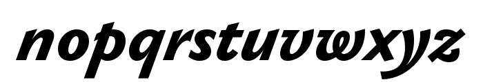 Gaultier Bold Italic Font LOWERCASE