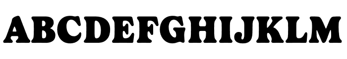 Gelica Black Font UPPERCASE