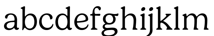 Gelica Light Font LOWERCASE