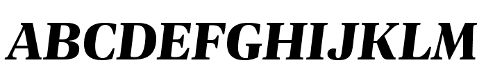 Geller Headline Black Italic Font UPPERCASE