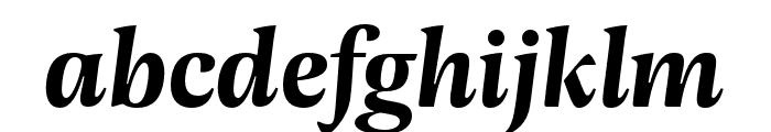 Geller Text SemiBold Italic Font LOWERCASE