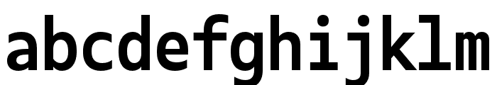 Gemeli Mono Bold Font LOWERCASE