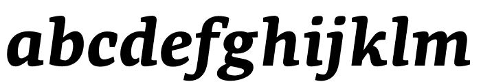 Geneo Std ExtraBold Italic Font LOWERCASE