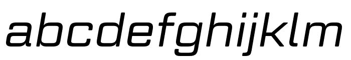 Geom Graphic Light Italic Font LOWERCASE