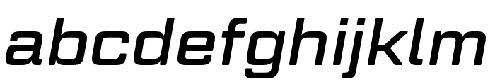 Geom Graphic Regular Italic Font LOWERCASE