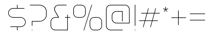 Gia Variable Regular Font OTHER CHARS