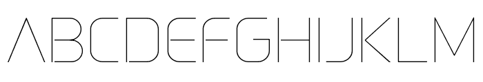 Gia Variable Regular Font UPPERCASE