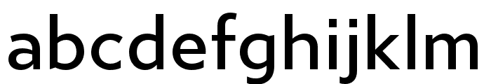 Gibbs Medium Font LOWERCASE
