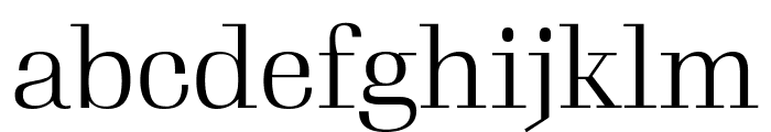 Gimlet Display Compressed Light Font LOWERCASE