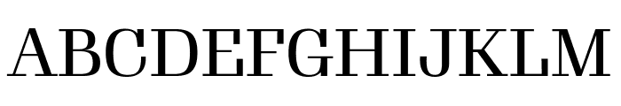 Gimlet Display Condensed Regular Font UPPERCASE