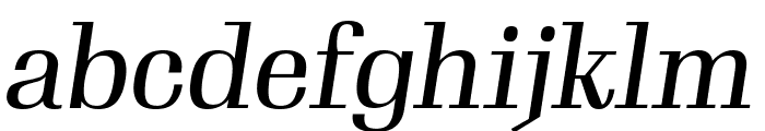 Gimlet Display Narrow Italic Font LOWERCASE