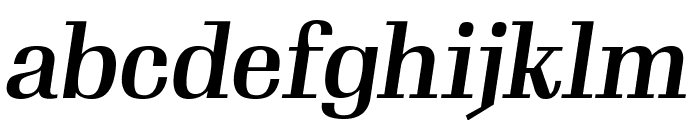 Gimlet Display Narrow Medium Italic Font LOWERCASE