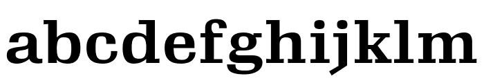Gimlet Micro Condensed Bold Font LOWERCASE