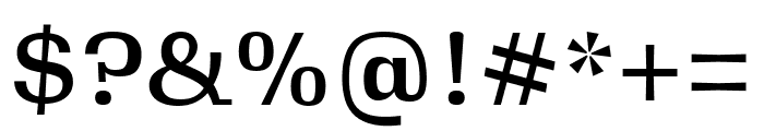 Gimlet Micro Narrow Medium Font OTHER CHARS