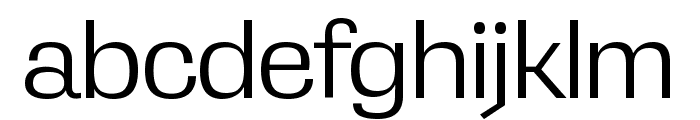 Gimlet Sans Variable Regular Font LOWERCASE