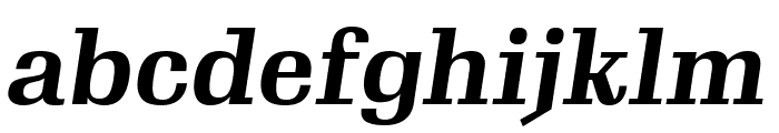 Gimlet Text Compressed Bold Italic Font LOWERCASE