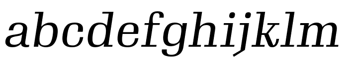 Gimlet Text Compressed Italic Font LOWERCASE