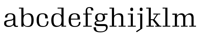 Gimlet Text Compressed Light Font LOWERCASE