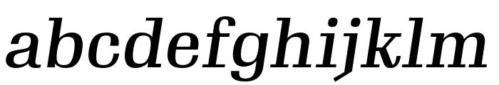 Gimlet Text Compressed Medium Italic Font LOWERCASE