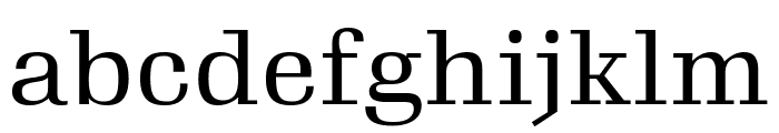 Gimlet Text Condensed Regular Font LOWERCASE