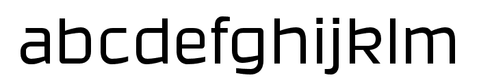 Ginger Pro Light Font LOWERCASE