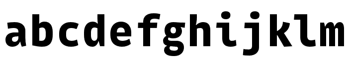 Gintronic Black Font LOWERCASE