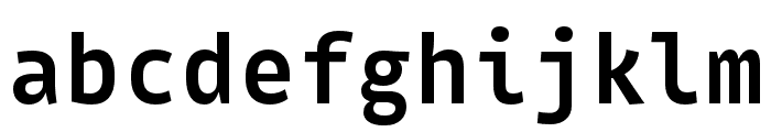 Gintronic Bold Font LOWERCASE