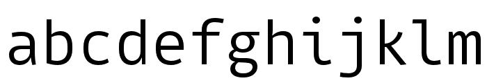 Gintronic Light Font LOWERCASE