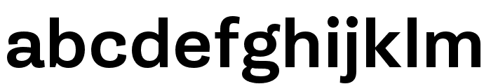 Gira Sans Medium Font LOWERCASE