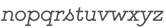 Gist Light Font LOWERCASE